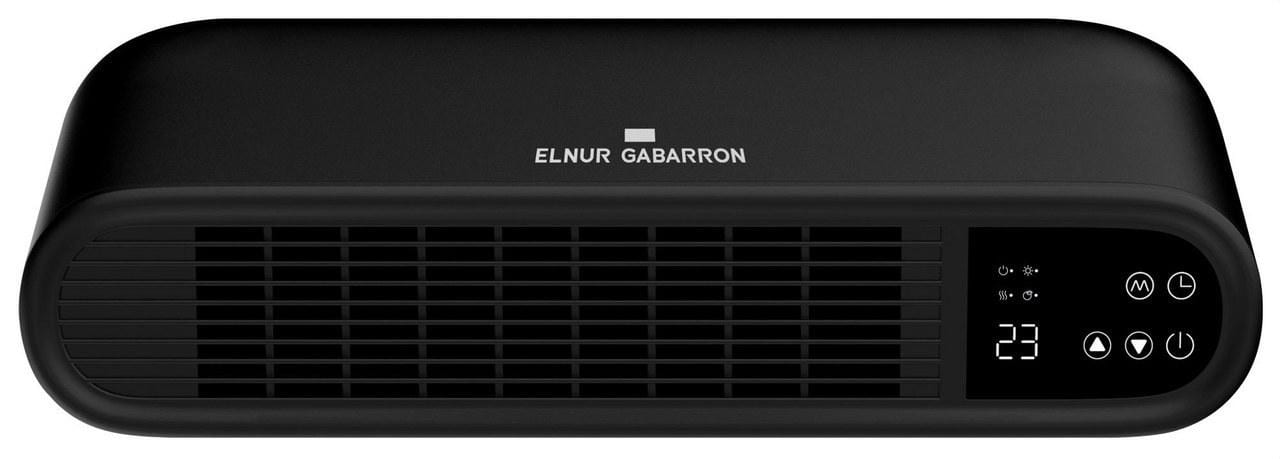 ELNUR GABARRON - Calefactor cerámico split mural CCN-2000 1000-2000W negro