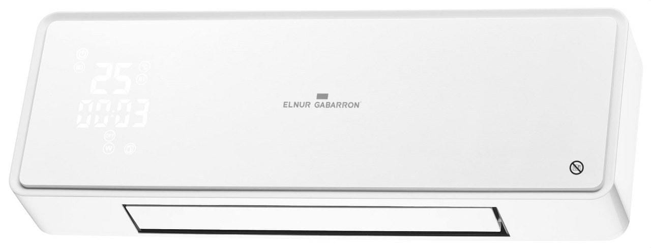 ELNUR GABARRON - Calefactor cerámico split mural CCB-2000 1000-2000W blanco