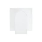 SIMON - Tapa SIMON 100 para conector fibra óptica blanco mate