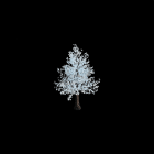 PRILUX - Luminaria decorativa MAPLE TREE 2,8M blanco frio