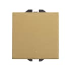 SIMON - Interruptor pulsante SIMON 270 10AX oro