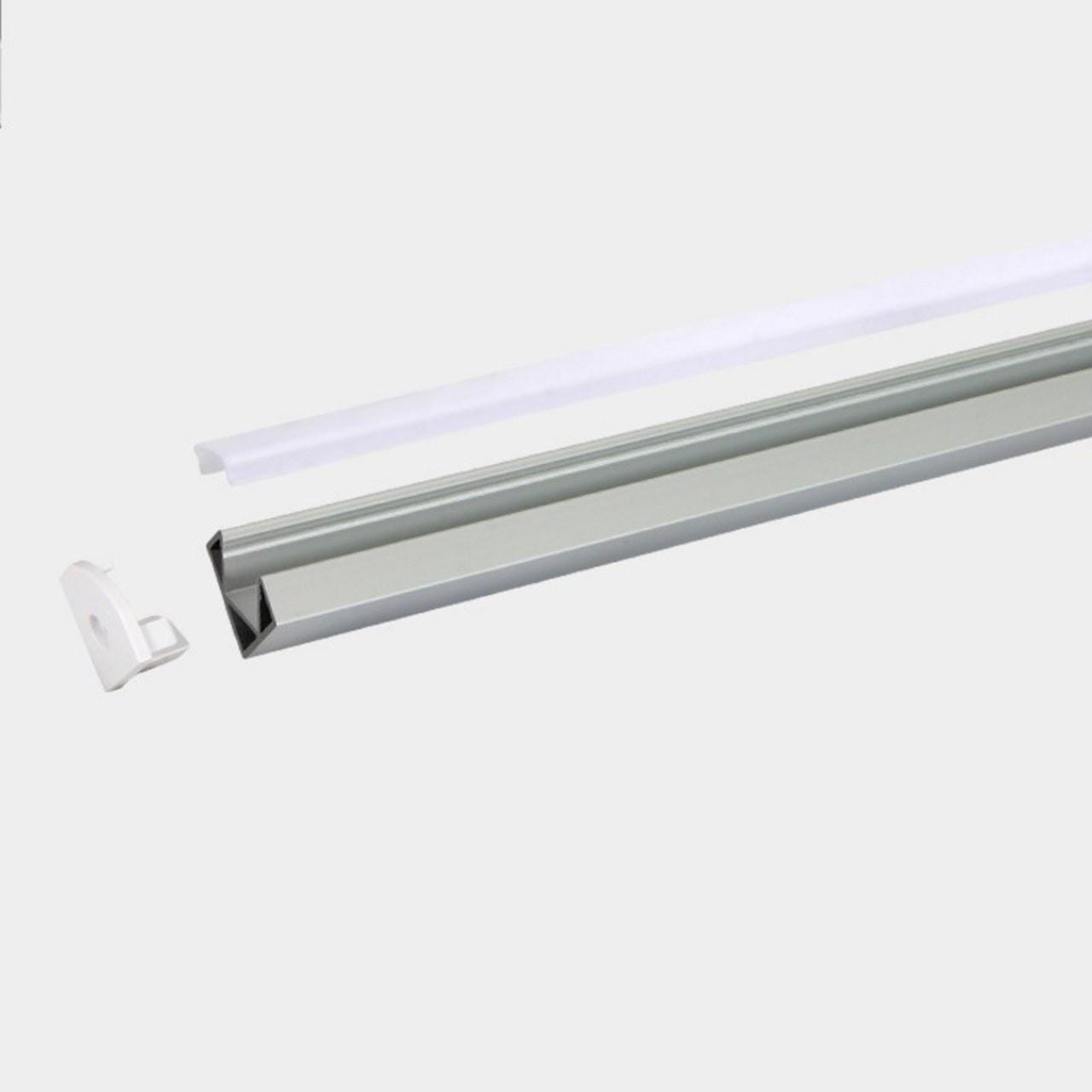 BLUELED - PERFIL 4550 19X19MM ALUMINIO