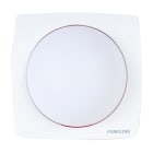 FONESTAR - Lámpara de pasillo semiesférico LED RGB bajo consumo y alta eficiencia alimentación PoE blanco