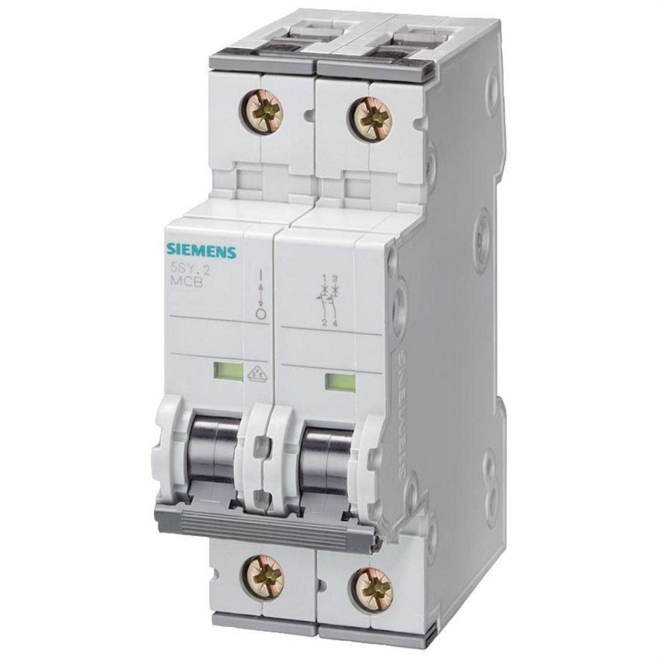 SIEMENS - Automático magnetotérmico 440V DC 400V AC 10kA 2P B 4A 70mm