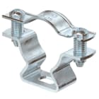 OBO BETTERMANN - Abrazadera con agujero alargado 20-25mm galvanizado por inmersión en caliente DIN en ISO 1461 acero St