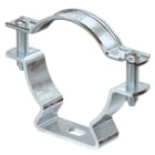 OBO BETTERMANN - Abrazadera con agujero alargado 44-53mm galvanizado por inmersión en caliente DIN en ISO 1461 acero St