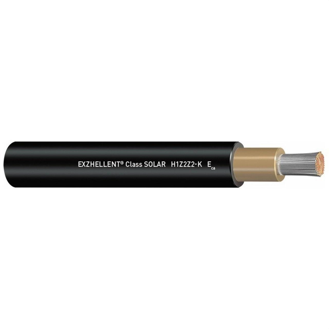 GENERAL CABLE - Cable EXZHELLENT Class SOLAR H1Z2Z2-K 1,8kV 1x4 negro (Bobina)