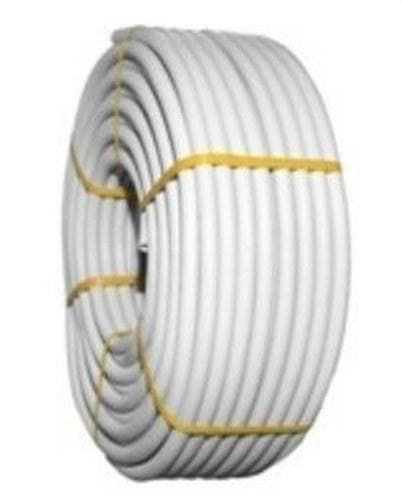 TUPERSA - Tubo flexible de PVC corrugado forrado diámetro 32 gris claro
