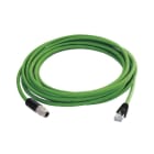 ILME - Latiguillo industrial M12x1-RJ45 CAT.7 S/FTP 05m