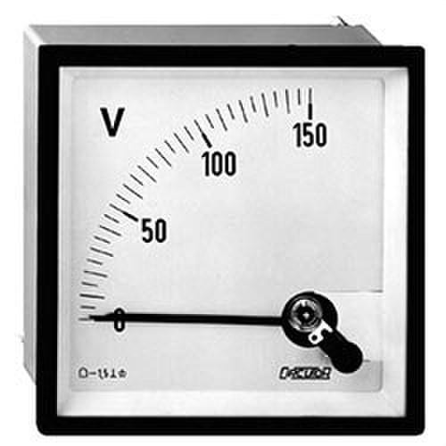 CIRCUTOR - Voltímetro bajo consumo 72 30V para medida en corriente continua