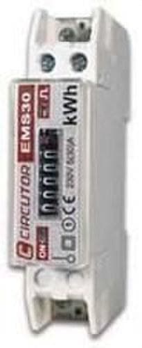 CIRCUTOR - Contador EMS30-C monofásico KW 5A 1 modulo