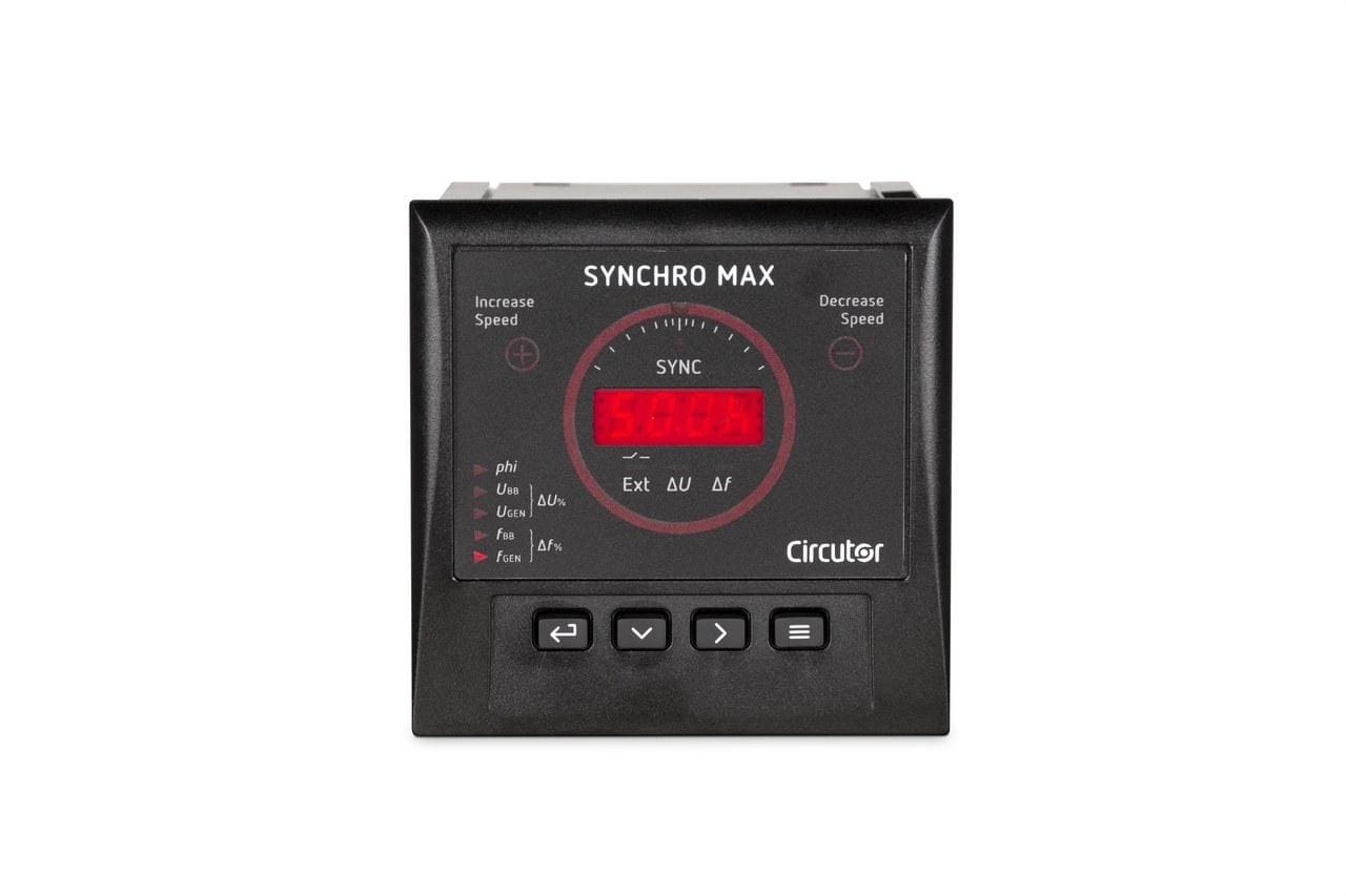 CIRCUTOR - Relé sincronismo SynchroMAX 110..600V