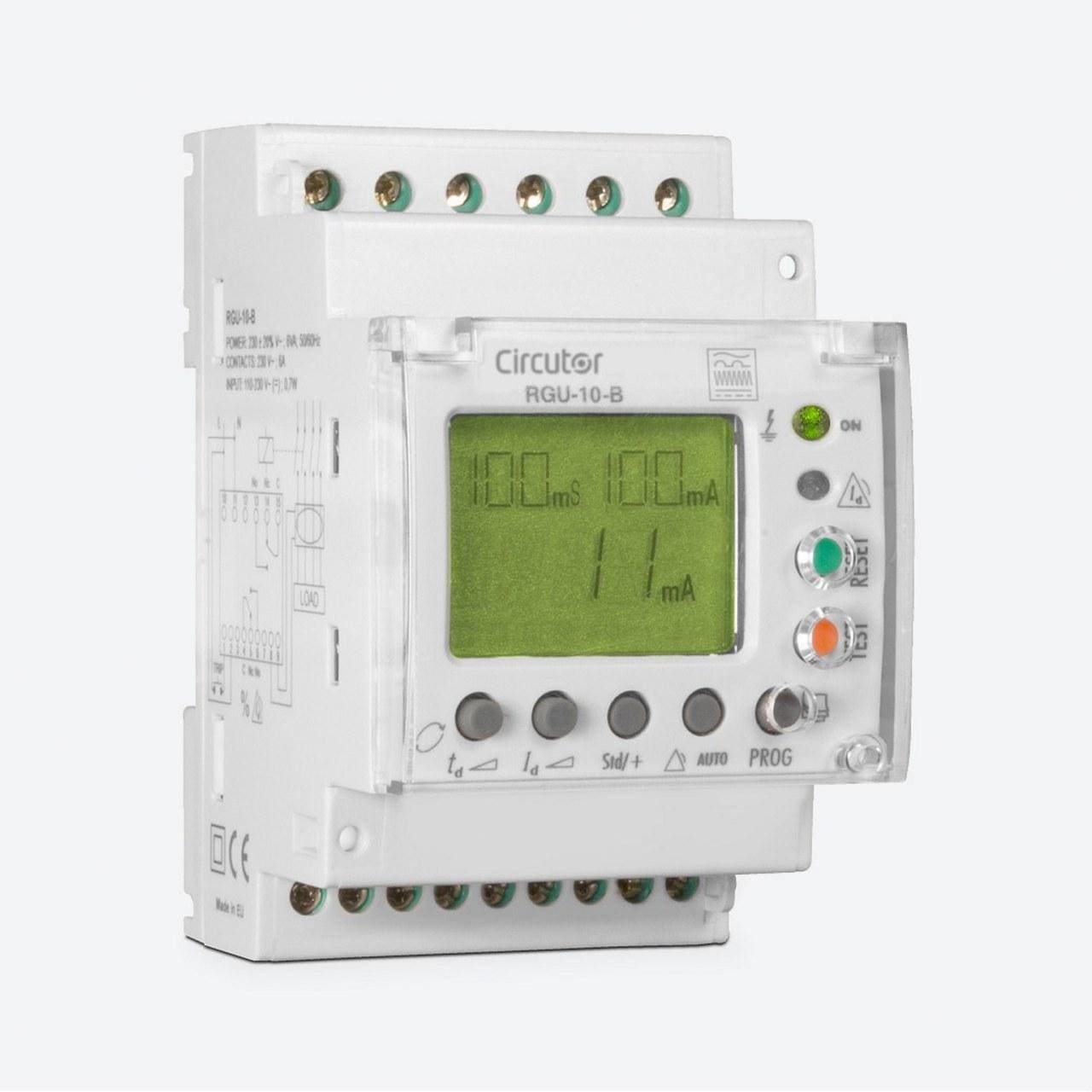 CIRCUTOR - Relé diferencial RGU-10B