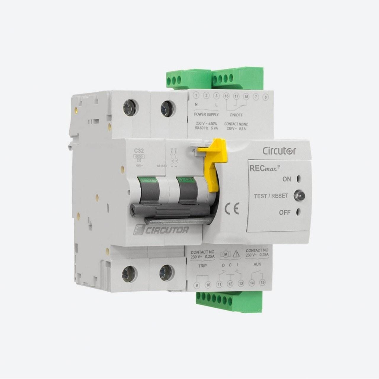 CIRCUTOR - Interruptor automático RECmax P-C2-16 curva C 16A