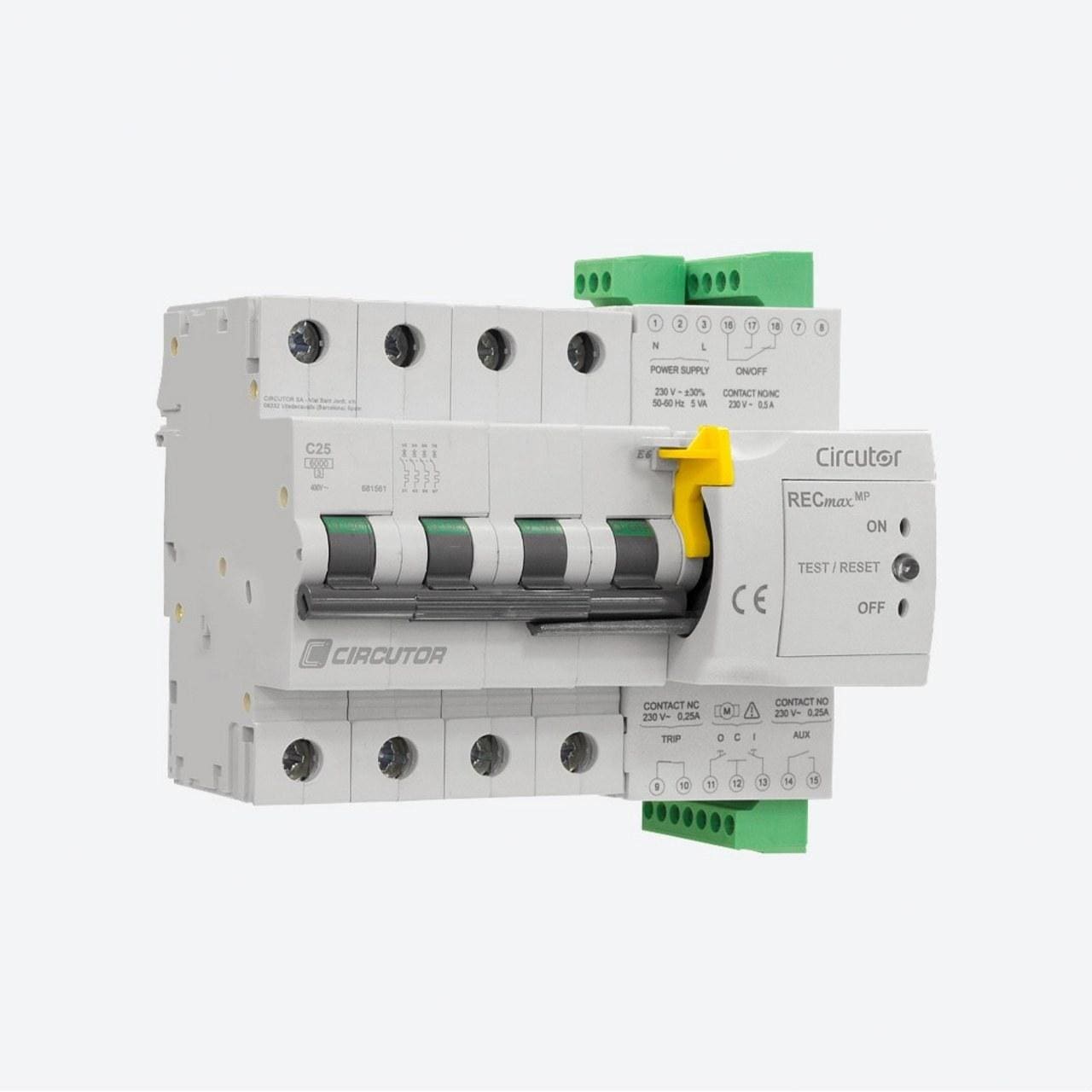 CIRCUTOR - Interruptor automático RECmax MP-C4-50 curva C 50A