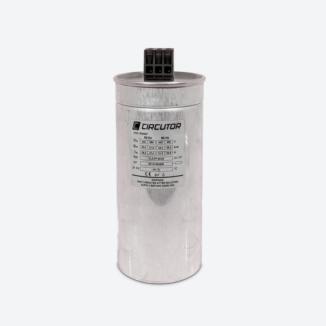 CIRCUTOR - Condensador tubular trifásico CLZ-FP-44/25-HD
