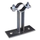 CIRPROTEC - Juego anclajes placa tornillo metálicos 15cm