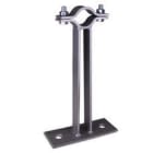 CIRPROTEC - Juego anclajes placa tornillo metálicos 30cm