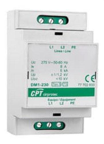 CIRPROTEC - Protector para fuente alimentación din 10kA/230V/8A con filtro