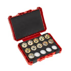 MILWAUKEE - KIT CON MATRICES DIN CU DESDE 16 A 300MM² PARA HCC