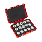 MILWAUKEE - KIT CON MATRICES DIN AL DESDE 16 A 300MM² PARA HCC