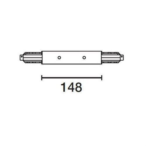 IGUZZINI - UNION DCTA.BINARIO P/ALIM.RAIL STD.BL