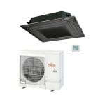 FUJITSU - Conjunto split cassette 1x1 airflow AUY100K-KA negro