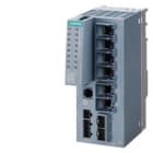 SIEMENS - Switch gestionable Layer 2 Ethernet Industrial SCALANCE X/SCALANCE XC206-2G PoE con certificación IEC 62443-4-2 6 puertos