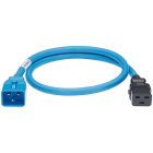 PANDUIT - LOCKING POWER CORD, IEC C20 TO C19 BLUE 1,2M