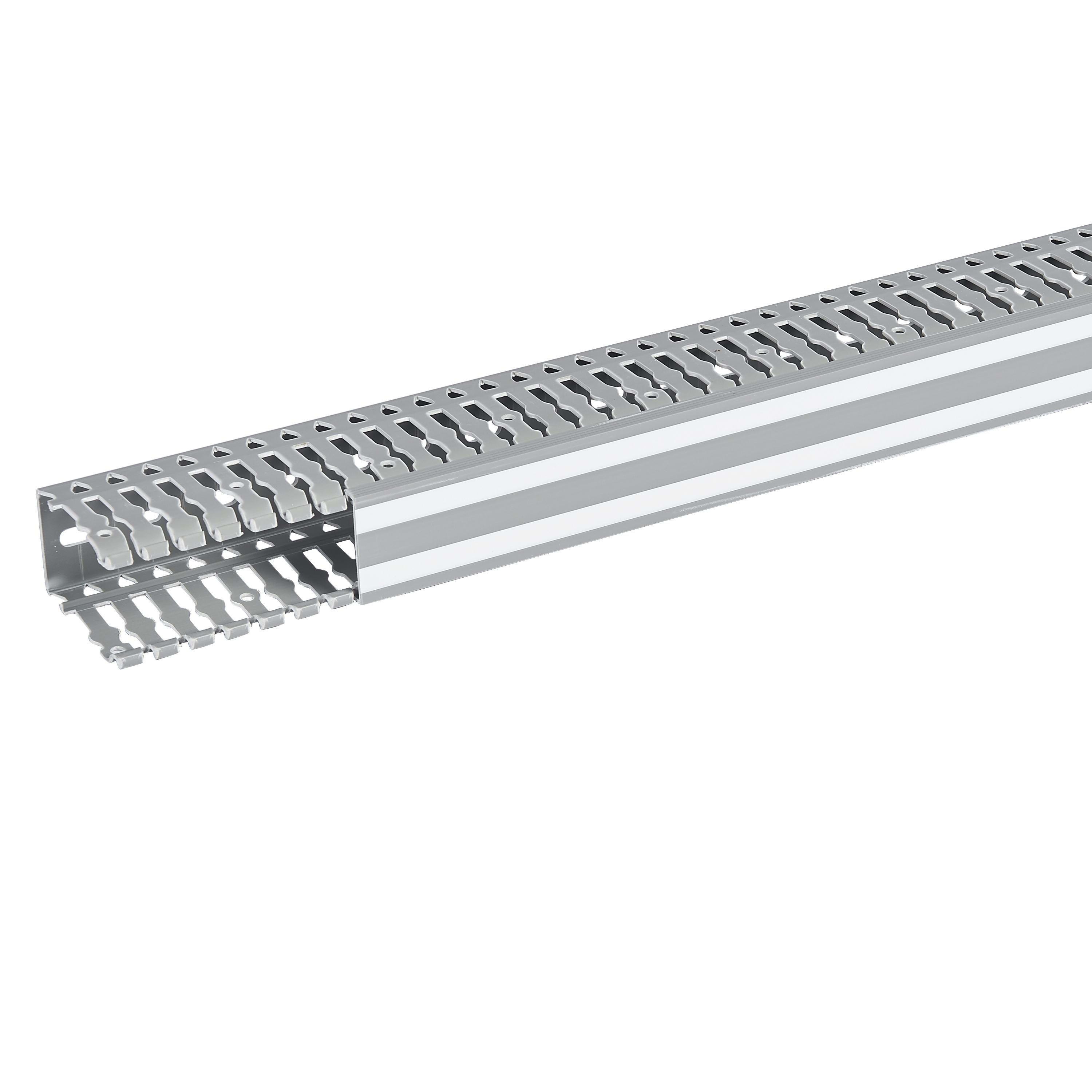 LEGRAND - Canaleta Lina25 40x60mm PVC gris RAL7030 - L. 2m