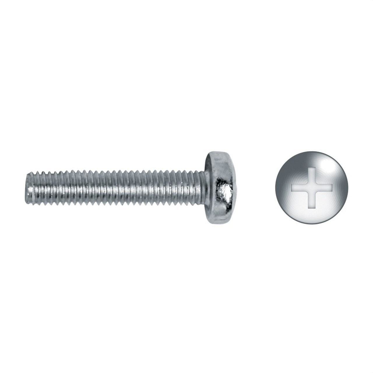 APOLO - TORNILLO ALOMADA DIN7985 M4x10mm CINCADO