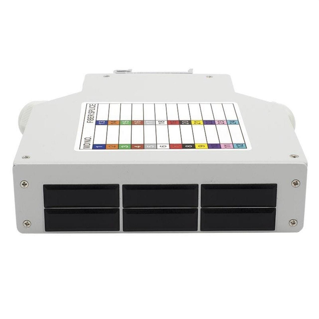 GAESTOPAS - Caja de distribución carril DIN adaptador 6SC Duplex