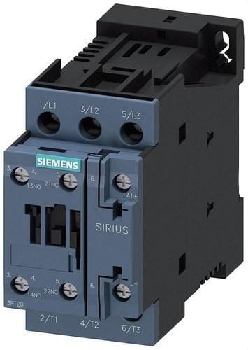 SIEMENS - Contactor AC3 5,5Kw 1NA+1NC CC 24V S0 tornillo