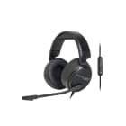 FONESTAR - Auriculares gaming con micrófono abatible Jack 3?5 mm de 4 contactos para auricular y micrófono
