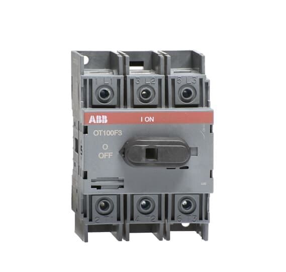 ABB - Interruptor seccionador OT100F3 3P 115A 100/80A/A