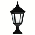 CRISTHER - Farol peana CLIC-CLAC 4 E-27 negro