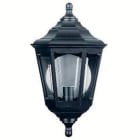CRISTHER - Farola pared CLIC-CLAC E-27 negro