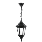 CRISTHER - Farola colgar CLIC-CLAC E-27 negro