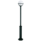 CRISTHER - Farola puente CLIC-CLAC globo E-27 1L negro