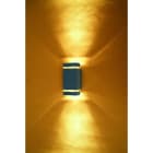 DOPO - Aplique pared ANIBAL IP44 GU10 2x35W antracita