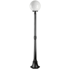 DOPO - Cabeza columna CAST 1 lámpara E-27 30/100W negro
