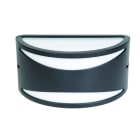 DOPO - Aplique pared CICLÓN IP54 E-27 rejilla 60W antracita