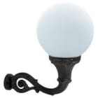 CRISTHER - Aplique CITY INDURA globo E27 negro