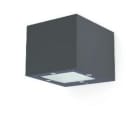 DOPO - Aplique cuadrado ISORA B/E G9 negro