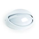 DOPO - Aplique pared JEDY IP44 E-27 rejilla 60W blanco