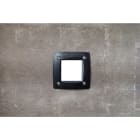 DOPO - Empotrable cuadrado pared DEVON LED 3W GX53 negro