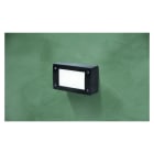 DOPO - Aplique rectangular DEVON GX53 LED 3W negro