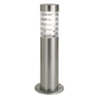 DOPO - Baliza GALERNA IP44 E-27 18W PLC inoxidable