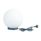 DOPO - Luminaria diámetro 20 exterior E-27 60W GLOU negro