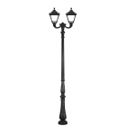 CRISTHER - Farola INDURA MEDIUM-4 2 lámpara E27 negro